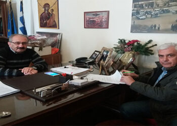 Υπεγράφη η σύμβαση έργου για την επέκταση εσωτερικού δικτύου ύδρευσης των Κομνηνών από το Σάββα Ζαμανίδη