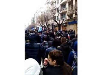 Δυναμικό και με παλμό το συλλαλητήριο των μαθητών ενάντια στη Συμφωνία των Πρεσπών στη Θεσσαλονίκη! Δείτε βίντεο