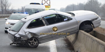 “Κινηματογραφικό” τροχαίο στην Εγνατία