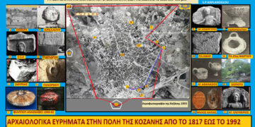 Αρχαιολογικά ευρήματα στην πόλη της Κοζάνης 1817-1992 – Γράφει ο Σταύρος Καπλάνογλου