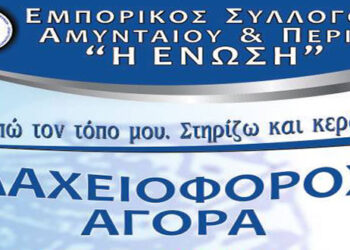 Εμπορικός Σύλλογος Αμυνταίου: Οι τυχεροί αριθμοί από την Λαχειοφόρο Αγορά
