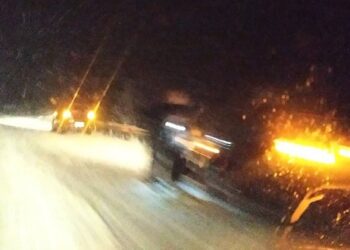 Ώρα 22:30: Καραμπόλα αρκετών αυτοκινήτων στο δρόμο Κοζάνης-Πτολεμαϊδας μέσα στη χιονόπτωση!