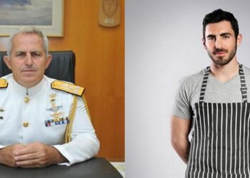 Ναύαρχος Αποστολάκης: Ο νέος υπουργός Άμυνας και ο διάσημος παρουσιαστής – σεφ γιος του!