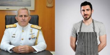 Ναύαρχος Αποστολάκης: Ο νέος υπουργός Άμυνας και ο διάσημος παρουσιαστής – σεφ γιος του!