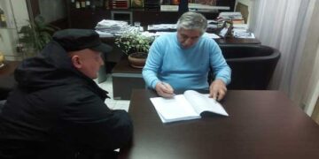 Δήμος Σερβίων – Βελβεντού:  Υπογραφή σύμβασης έργου για κατασκευή πεζόδρομου