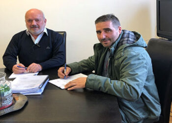 Εργασίες στο γήπεδο 5Χ5 του συνοικισμού Ανάληψης Αμυνταίου – Υπογραφή της σύμβασης του έργου