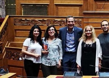 O βουλευτής ΝΔ, Στάθης Κωνσταντινίδης για την επίσκεψη του Μουσικού Σχολείου Πτολεμαΐδας στη Βουλή