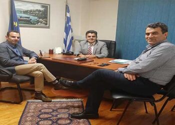 Σύσκεψη με τον Αντιπεριφερειάρχη Καστοριάς κ. Σαββόπουλο και τον Δήμαρχο Καστοριάς κ. Κορεντσίδη είχε ο βουλευτής ΝΔ, Ζ. Τζηκαλάγιας