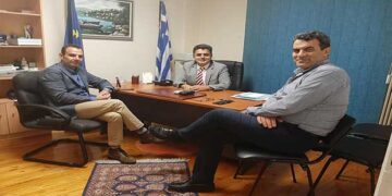 Σύσκεψη με τον Αντιπεριφερειάρχη Καστοριάς κ. Σαββόπουλο και τον Δήμαρχο Καστοριάς κ. Κορεντσίδη είχε ο βουλευτής ΝΔ, Ζ. Τζηκαλάγιας