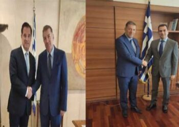 Σειρά συναντήσεων Δημάρχου Αμυνταίου κ. Α. Μπιτάκη  Ά. Γεωργιάδη, Κ. Σκρέκα, Λ. Αυγενάκη και Γ. Στάσση  για διεκδίκηση θεμάτων της περιοχής
