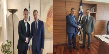 Σειρά συναντήσεων Δημάρχου Αμυνταίου κ. Α. Μπιτάκη  Ά. Γεωργιάδη, Κ. Σκρέκα, Λ. Αυγενάκη και Γ. Στάσση  για διεκδίκηση θεμάτων της περιοχής