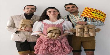 Η Εφηβική Σκηνή του Δη.Πε. Θεάτρου Κοζάνης πάει το Θέατρο στο Σχολείο