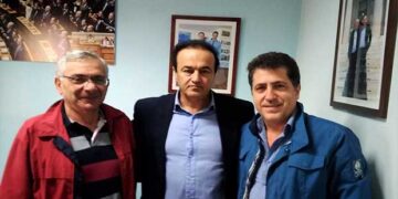 Συνάντηση Γιάννη Αντωνιάδη με τον διοικητή του Νοσοκομείου  Φλώρινας