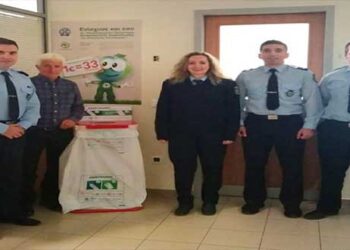 Το «Ολοκληρωμένο Πρόγραμμα Ανταποδοτικής Ανακύκλωσης της Ελληνικής Αστυνομίας» επεκτάθηκε και στις Διευθύνσεις Αστυνομίας της Γενικής Περιφερειακής Αστυνομικής Διεύθυνσης Δυτικής Μακεδονίας