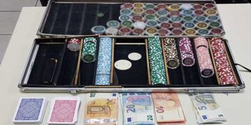 Συνελήφθησαν 11 άτομα για παράνομο πόκερ, σε περιοχή της Πτολεμαΐδας – Κατασχέθηκαν 885 ευρώ
