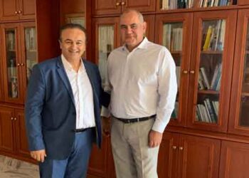 Συνάντηση του Γιάννη Αντωνιάδη με τον Υφυπουργό Παιδείας – Στο επίκεντρο θέματα Πανεπιστημίου