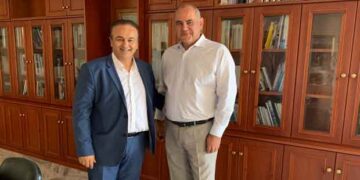 Συνάντηση του Γιάννη Αντωνιάδη με τον Υφυπουργό Παιδείας – Στο επίκεντρο θέματα Πανεπιστημίου