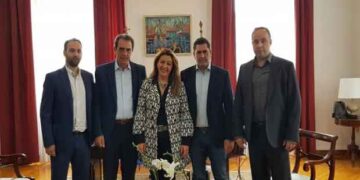 Επίσκεψη της Ελληνικής Ομοσπονδίας Γούνας στο γραφείο του Πρωθυπουργού στη Θεσσαλονίκη