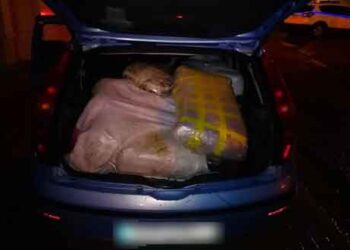 «Μπλόκο» σε Ι.Χ. με 116 κιλά ακατέργαστης κάνναβης σε περιοχή των Γρεβενών  – Το πρώτο όχημα λειτουργούσε ως προπομπός