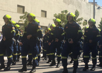 Η παρέλαση των Πυροσβεστών στα Ελευθέρια της Πτολεμαΐδας