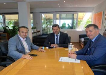 Συνάντηση Γιάννη Αντωνιάδη και δημάρχων Αμυνταίου – Φλώρινας με τον πρόεδρο της ΔΕΗ –	Πόρος, τηλεθερμάνσεις στο επίκεντρο