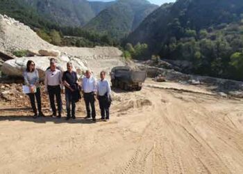 Τα έργα υποδομής και ανάπτυξης του Δήμου Βελβεντού επισκέφτηκε  ο Αντιπεριφερειάρχης ΠΕ Κοζάνης Γρηγόρης Τσιούμαρης, με κλιμάκιο των Τεχνικών Υπηρεσιών