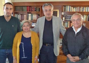 Τον Αντιπεριφερειάρχη της Π.Ε. Κοζάνης Γ. Τσιούμαρη επισκέφτηκε ο σύλλογος Βοϊακή Εστία Θεσσαλονίκης για θέματα πολιτισμού και ανάπτυξης του Βοίου