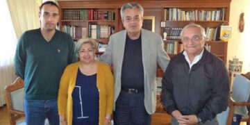 Τον Αντιπεριφερειάρχη της Π.Ε. Κοζάνης Γ. Τσιούμαρη επισκέφτηκε ο σύλλογος Βοϊακή Εστία Θεσσαλονίκης για θέματα πολιτισμού και ανάπτυξης του Βοίου