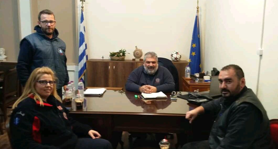 Συνάντηση του σωματείου ΕΚΑΒ Δυτικής Μακεδονίας με τον Δήμαρχο Εορδαίας για τη Μετεγκατάσταση του τομέα ΕΚΑΒ Πτολεμαΐδας
