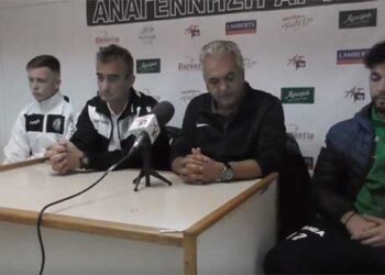 Η συνέντευξη τύπου του Αναγέννηση Άρτας – Μακεδονικός Φούφα (vid)