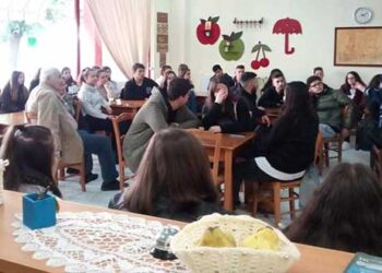 Τους φοιτητές του τμήματος εργοθεραπείας του Πανεπιστημίου Δυτικής Μακεδονίας υποδέχτηκε το Α’ ΚΑΠΗ Πτολεμαΐδας!