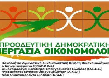 Δείτε το ψηφοδέλτιο της Προοδευτικής Δημοκρατικής Συνεργασίας Οικονομολόγων για το 5ο Περιφερειακό Τμήμα Δυτικής Μακεδονίας