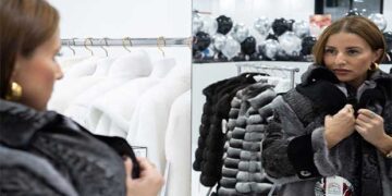 Η Influencer και Fashion Blogger, Στέλλα Μουγκαλιάν στο 4th Fur Shopping Festival