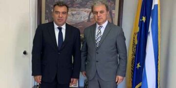 Συνάντηση Γιώργου Αμανατίδη για θέματα τουριστικής στρατηγικής της χώρας και ειδικότερα του Ν. Κοζάνης, με τον Υφυπουργό Τουρισμού Μάνο Κόνσολα