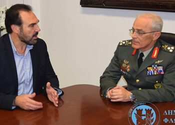 Επίσκεψη του Αρχηγού ΓΕΣ στον Δήμο Φλώρινας