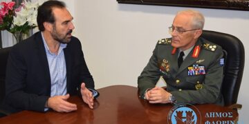 Επίσκεψη του Αρχηγού ΓΕΣ στον Δήμο Φλώρινας