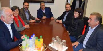 Συνάντηση του δημάρχου Φλώρινας με τον Γ.Γ. της ΚΕ του ΚΚΕ Δημήτρη Κουτσούμπα