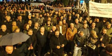 Πτολεμαΐδα: Συλλαλητήριο διαμαρτυρίας ενάντια στη βίαιη απολιγνιτοποίηση (video-φωτο)