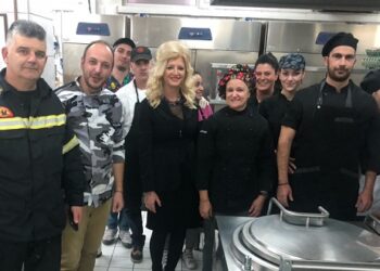 Επίσκεψη του τμήματος Τεχνικός Μαγειρικής Τέχνης – Αρχιμάγειρας (CHEF) του ΔΙΕΚ Πτολεμαΐδας στη Σχολή Πυροσβεστών Πτολεμαΐδας