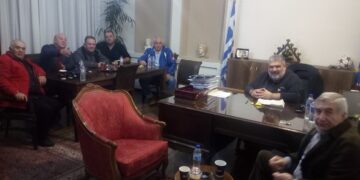 Συνάντηση διοίκησης Φ.Σ. Εορδαϊκού με το Δήμαρχο Εορδαίας Παναγιώτη Πλακεντά