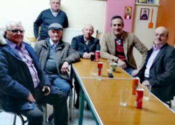 Ευχές Βουλευτή Ν. Κοζάνης Στάθη Κωνσταντινίδη για τη νέα χρονιά, με φίλους από την περιοχή των Καμβουνίων