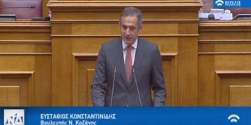 Ομιλία Σ. Κωνσταντινίδη στη Βουλή για τον προϋπολογισμό – ΒΙΝΤΕΟ