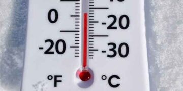 Η Βλάστη στις περιοχές με τις χαμηλότερες θερμοκρασίες της ημέρας με -3,2