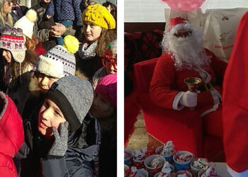 Ο Άγιος Βασίλης ήρθε στο Δροσερό Εορδαίας! Όμορφη εκδήλωση για τους μικρούς φίλους (video)