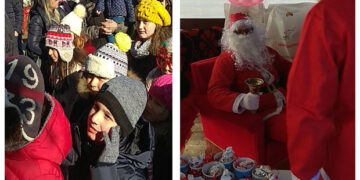 Ο Άγιος Βασίλης ήρθε στο Δροσερό Εορδαίας! Όμορφη εκδήλωση για τους μικρούς φίλους (video)