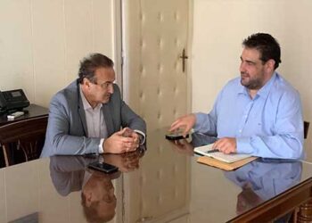 Συνάντηση Γ. Αντωνιάδη με τον Υφυπουργό Εσωτερικών κ. Θεόδωρο Λιβάνιο