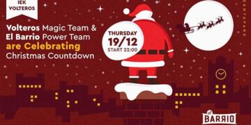 Το ΙΕΚ VOLTEROS σας προσκαλεί στη Χριστουγεννιάτικη Εκδήλωση που διοργανώνει στο EL BARRIO την Πέμπτη 19/12