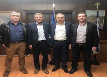 Συνάντηση Δημάρχου Γρεβενών κ. Δασταμάνη με τον Υπουργό Εσωτερικών κ. Θεοδωρικάκο