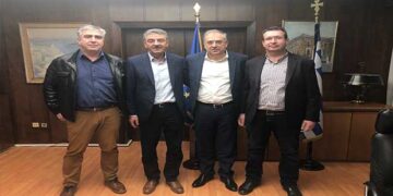 Συνάντηση Δημάρχου Γρεβενών κ. Δασταμάνη με τον Υπουργό Εσωτερικών κ. Θεοδωρικάκο