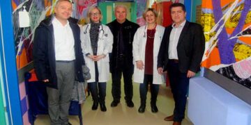 Επίσκεψη του Αντιπεριφερειάρχη Φλώρινας, I. Κιοσέ στο Γενικό Νοσοκομείο Φλώρινας